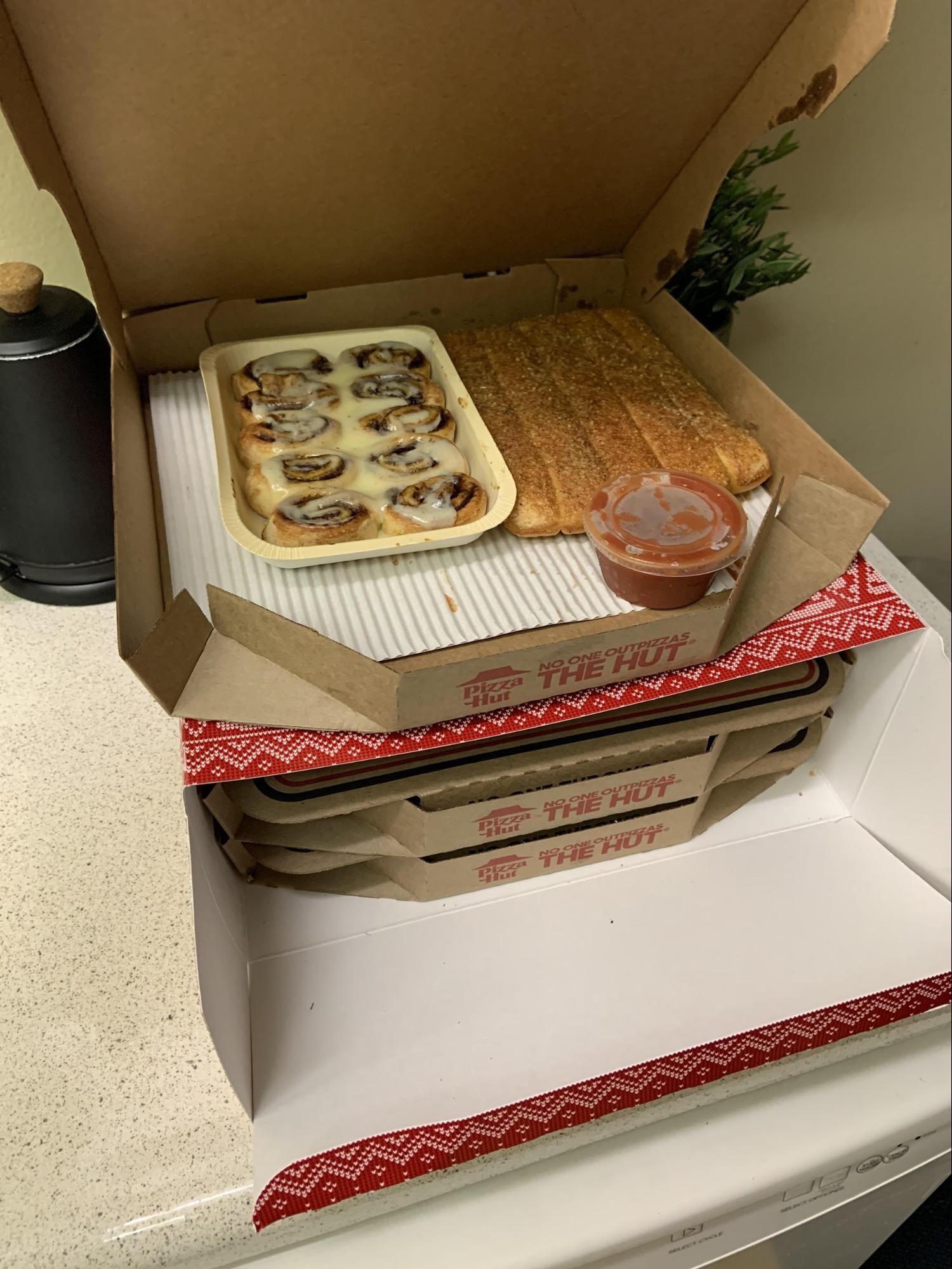 Pizza Hut is selling a triple-decker pizza box