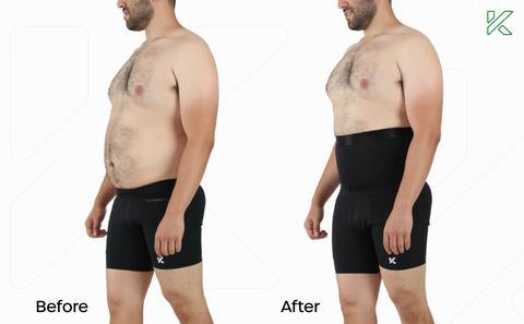 Instaslim Insta Slim Men's Compression Slimming and Support Band