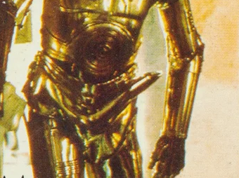 C3p0 trading hot sale card