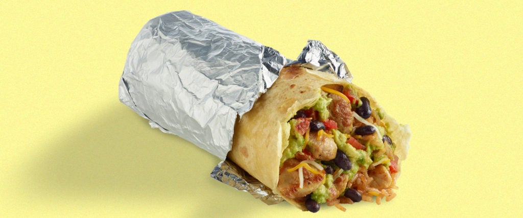 How Many Calories In Average Burrito