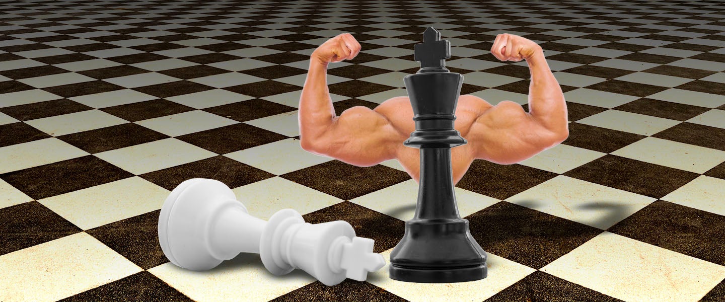 A sedentary sport like chess burn so much calories…