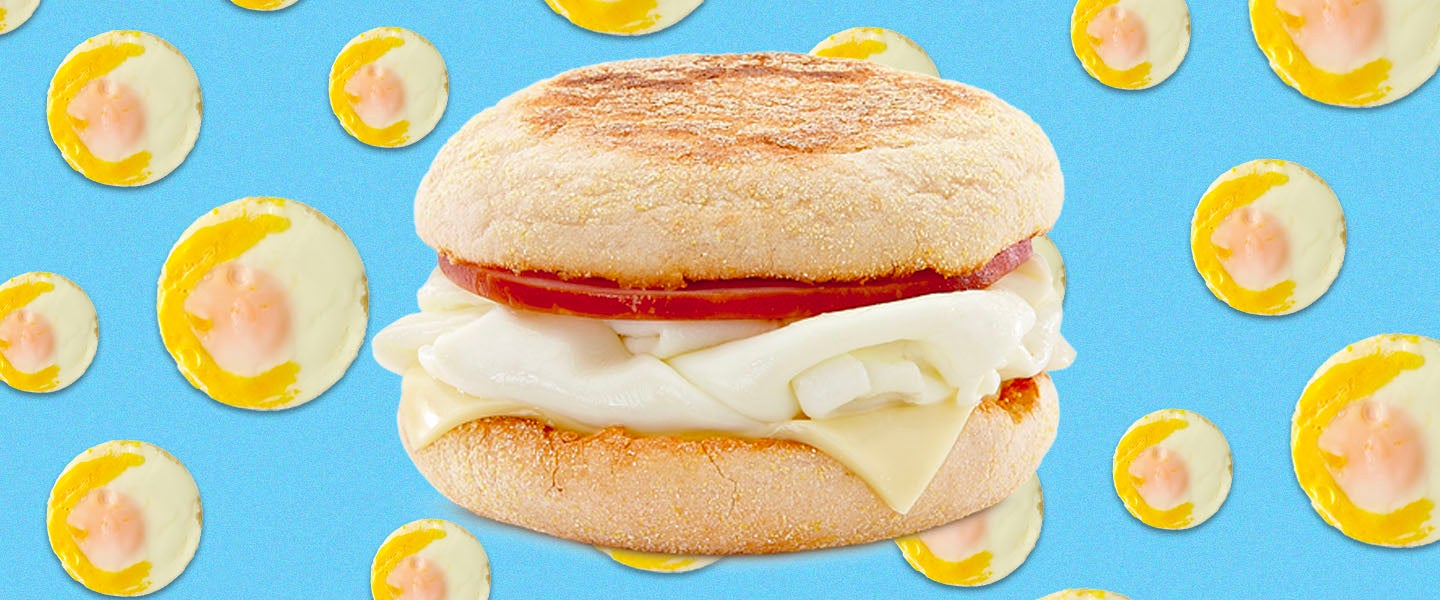 How Much Healthier is a Mcdonald's Egg White Delight Than a Regular