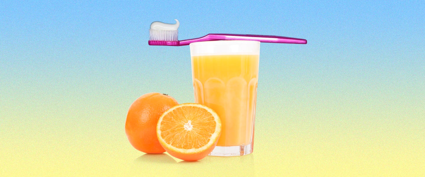 Why Does Orange Juice Taste So Bad After You ve Just Used Toothpaste 