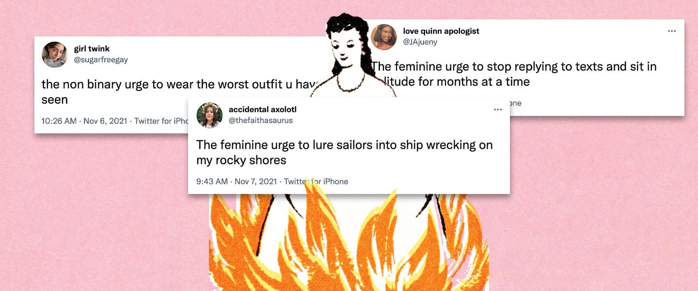 The Feminine Urge' Meme Explained - The New York Times