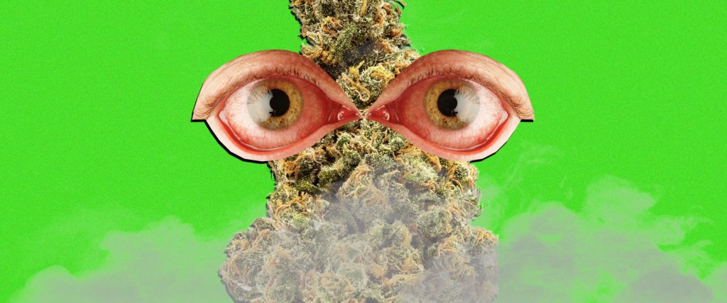 Why Does Weed Make Your Eyes Red, and How Can I Hide Them?