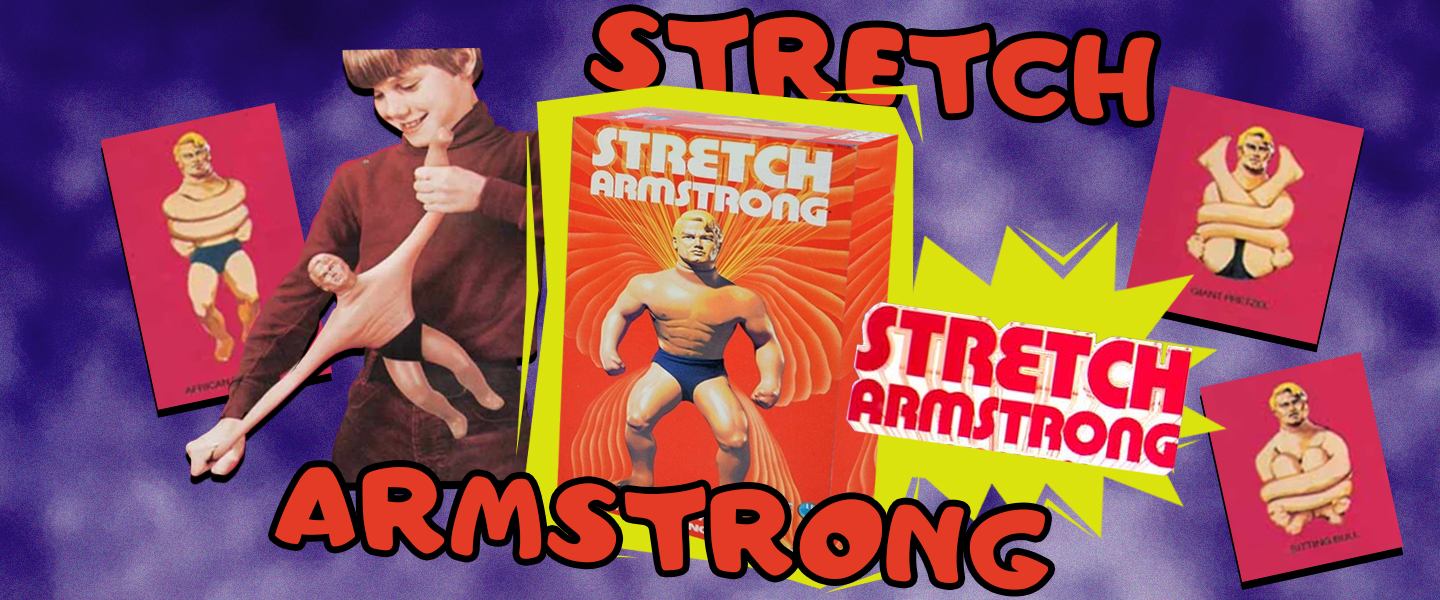 STRETCHY WRESTLER Stretch Armstrong Legs Squishy Man Body Rubber Doll Hulk Toy 