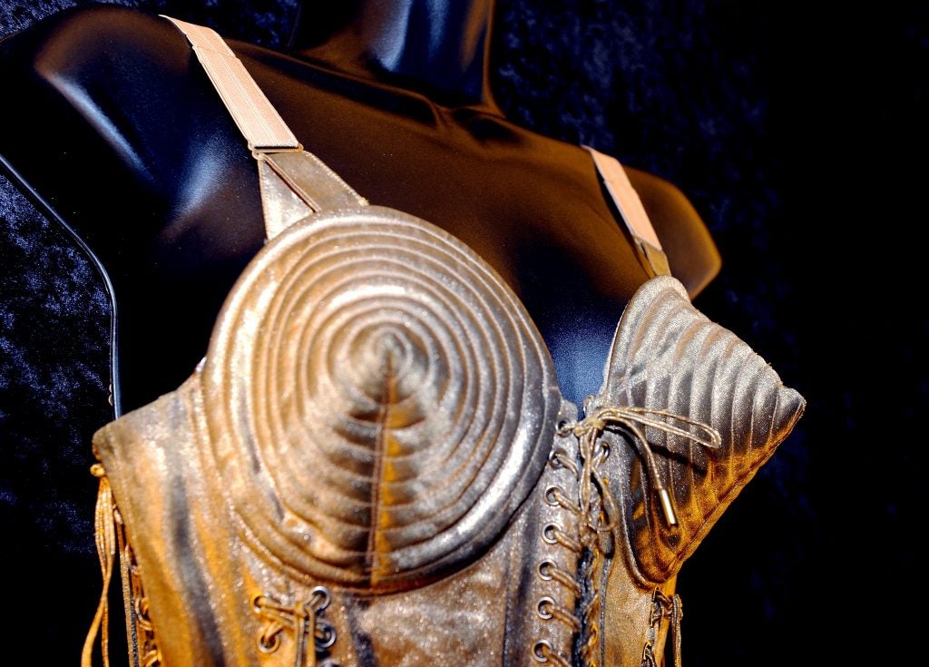 Jean Paul Gaultier Made a Cone Bra for His Teddy Bear