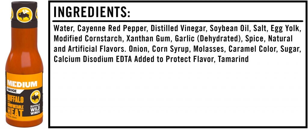 All The Ingredients In Buffalo Wild Wings Medium Sauce Explained