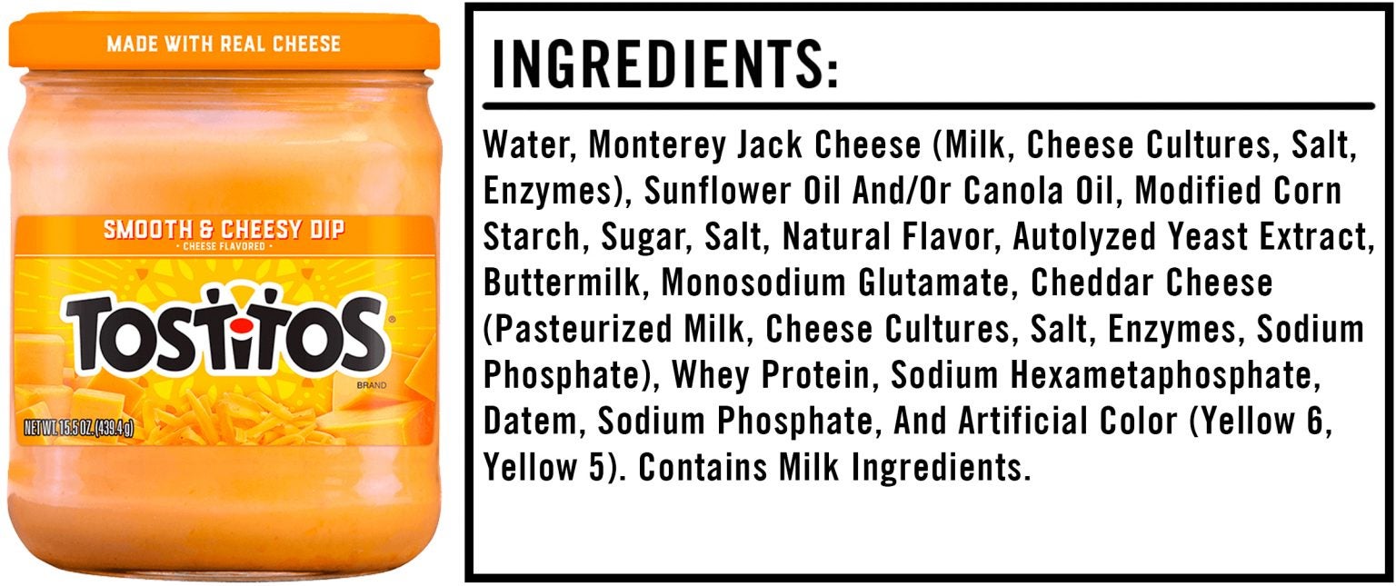 What’s in This? Tostitos Smooth & Cheesy Dip