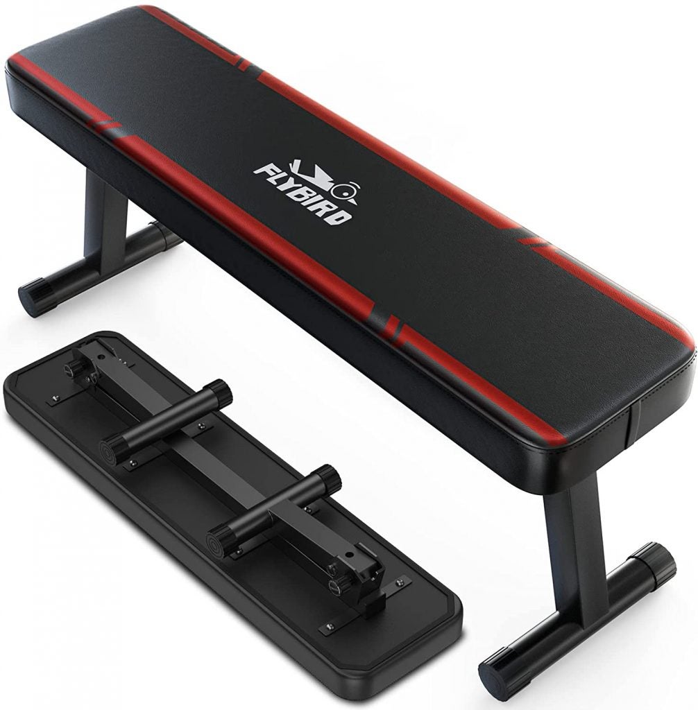 Fold away best sale workout bench