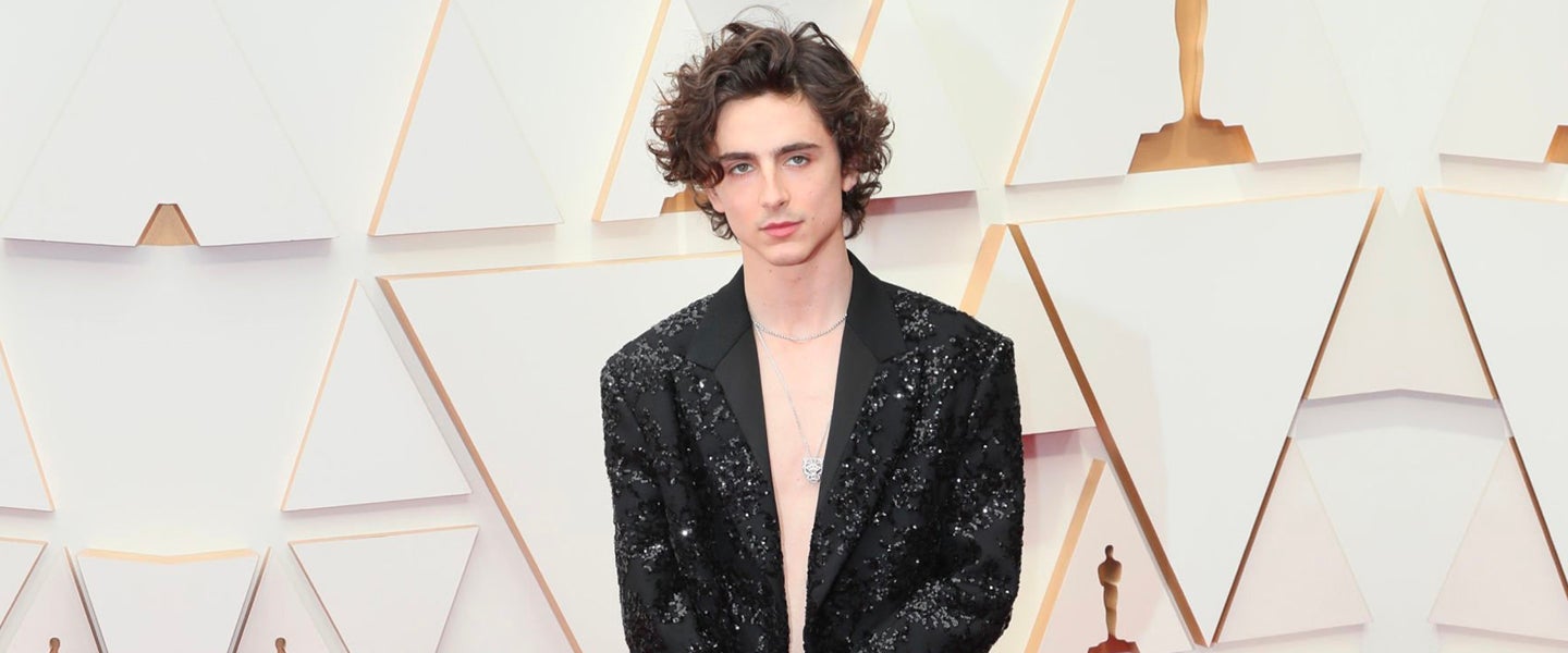 Timothee Chalamet Rocks Leather Pants to 'Bones & All' Photo Call