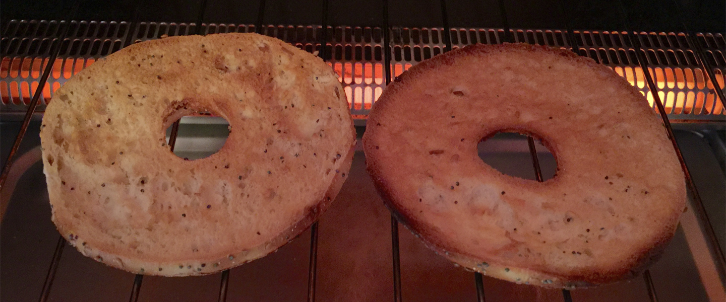How to Toast a Bagel in the Oven