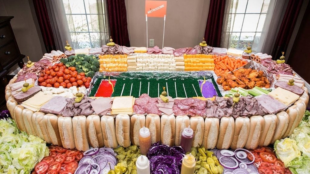 Score! This edible snack stadium will make your crowd go wild