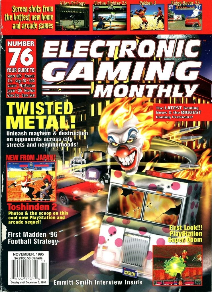 Remembering classic games: Twisted Metal (1995)