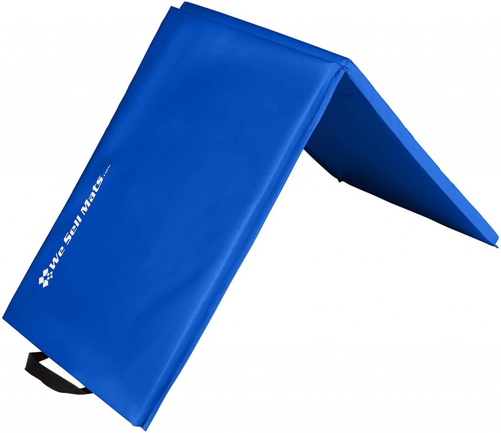 PLUFSIG Folding gym mat, blue, 303/4x727/8 - IKEA