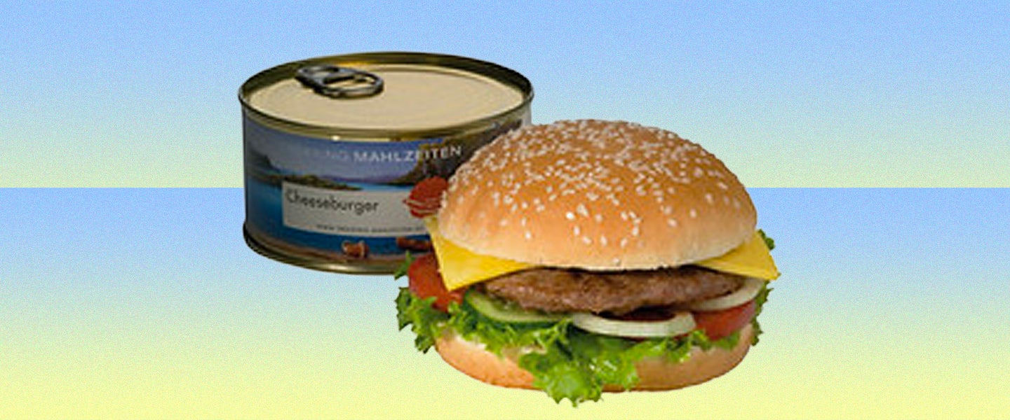 Whatever Happened to the Cheeseburger in a Can?