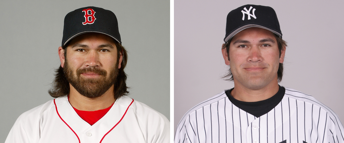 A friendly reminder that the Yankees have a no facial hair policy : r/Braves