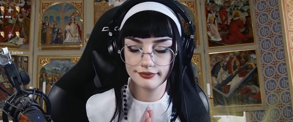1024px x 427px - The Nuns Taking to Twitch to Hear Your Dirty, Dirty Confessions