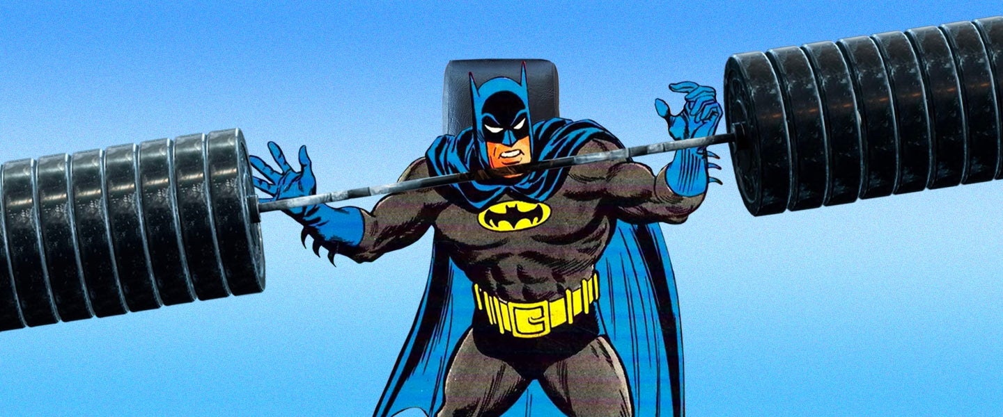 How Much Can Batman Bench Press?